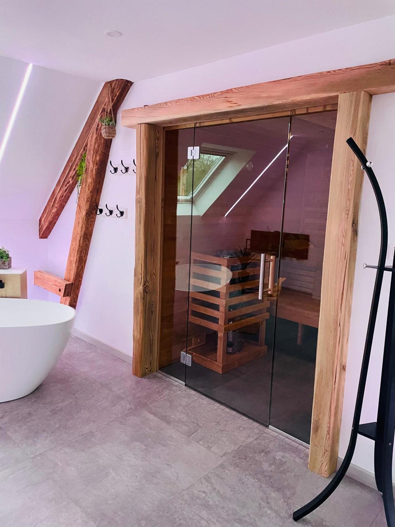 Maison Gite Chez Nounou Sauna Jacuzzi Jardin Arbore Etting ภายนอก รูปภาพ