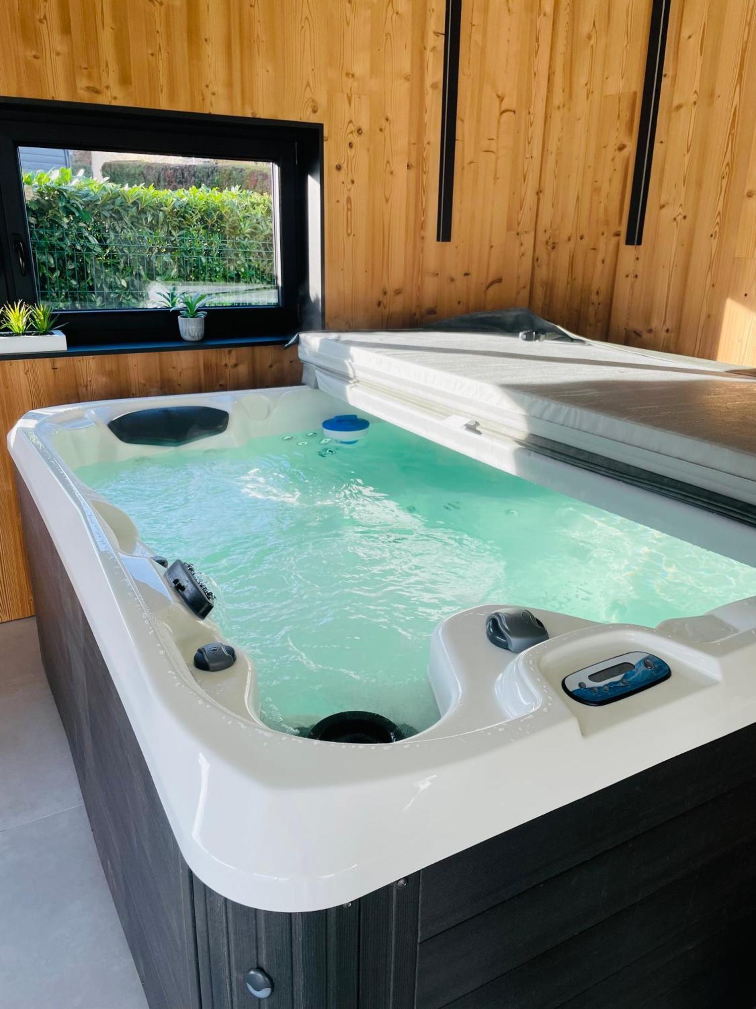 Maison Gite Chez Nounou Sauna Jacuzzi Jardin Arbore Etting ภายนอก รูปภาพ