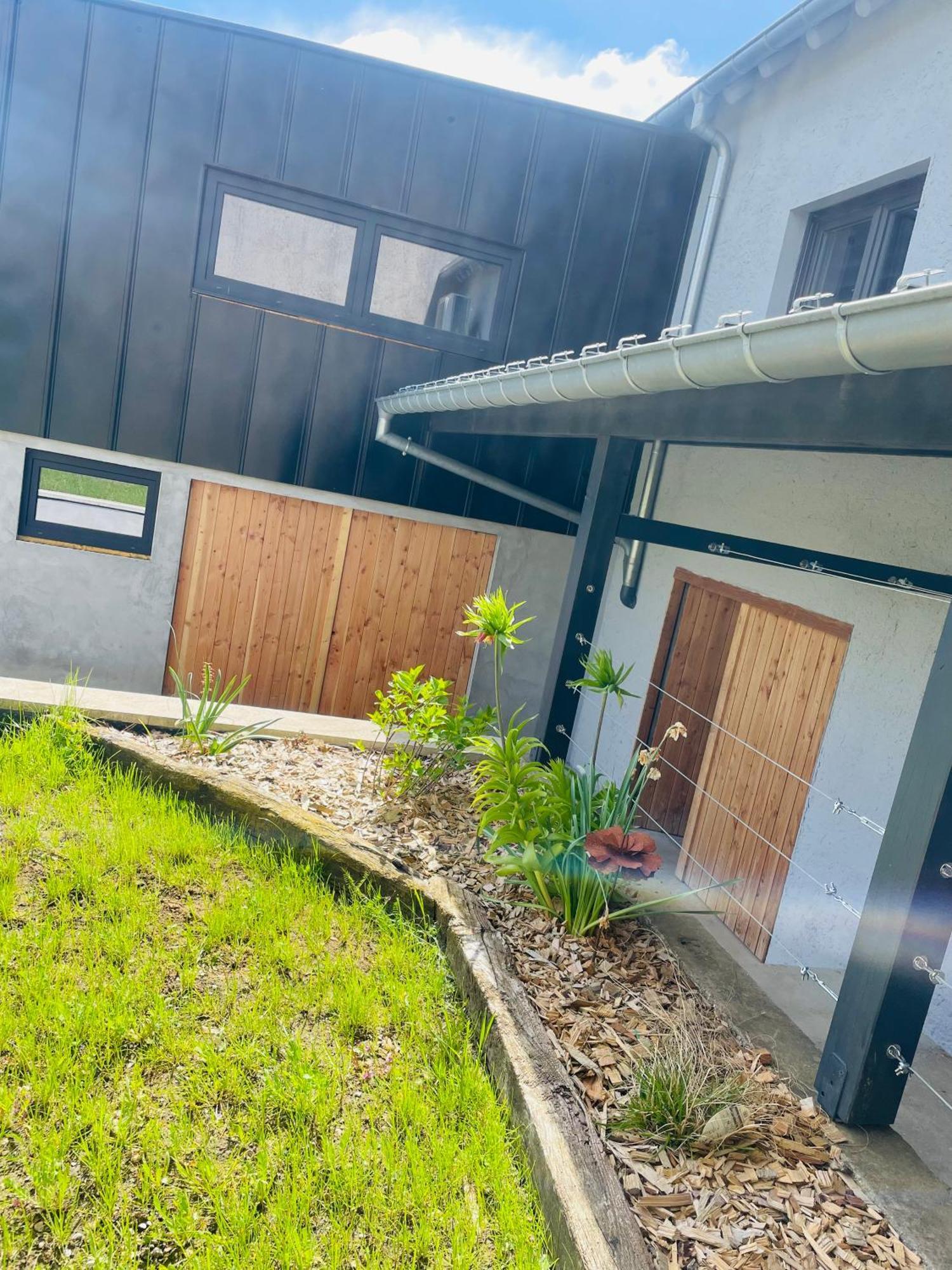 Maison Gite Chez Nounou Sauna Jacuzzi Jardin Arbore Etting ภายนอก รูปภาพ